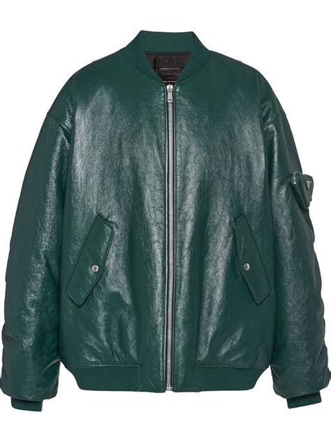 babbucce prada papa|Prada Nappa Leather Bomber Jacket .